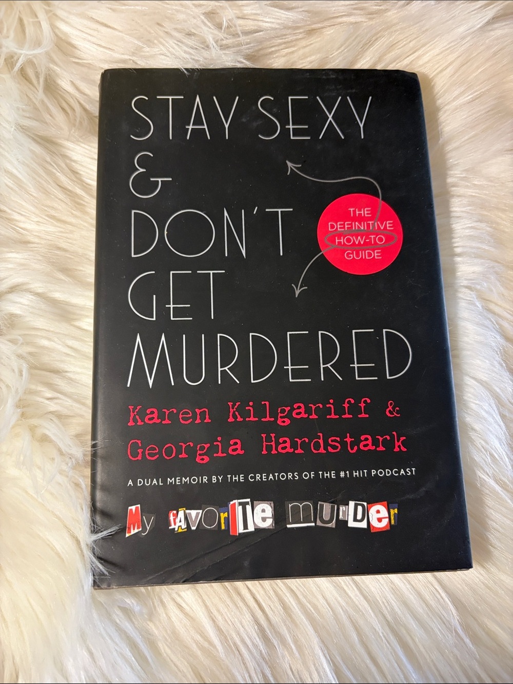 📚 3 for $15 📚 Stay Sexy & Don’t Get Murdered Hardcover Book - Black